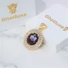 50mm Diamond Custom Photo Pendant sold by Ghetluxe