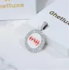 50mm Diamond Custom Photo Pendant sold by Ghetluxe