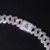17mm Baguette Diamond Cuban Link Chain sold by Ghetluxe