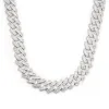 17mm Baguette Diamond Cuban Link Chain sold by Ghetluxe