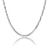 5mm Cuban Link Chain in White Gold (Free Gift) sold by Ghetluxe
