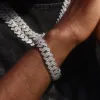 16mm Baguette Cuban Bracele sold by Ghetluxe