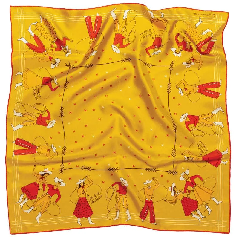 Jenni Earle Silk Scarf sold by Glad & Young Studio product image thumbnail 2