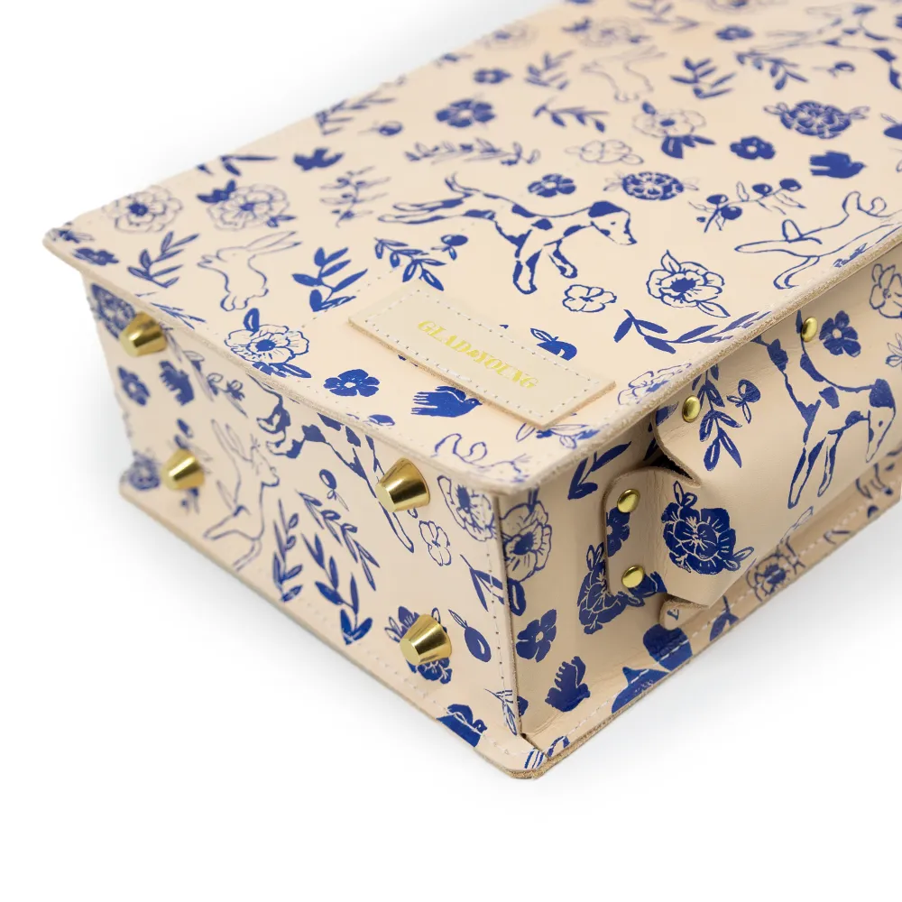 Screen Printed Party Starter Wine Tote sold by Glad & Young Studio product image thumbnail 4