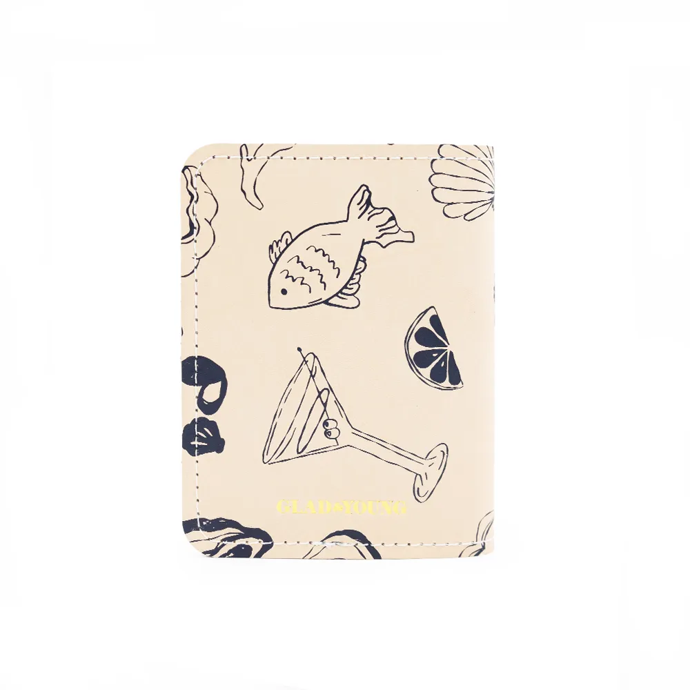 Screen Printed Passport Cover sold by Glad & Young Studio product image thumbnail 2