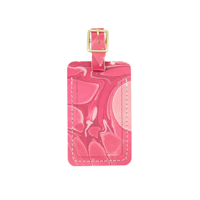 MarbleChromatic Luggage Tag sold by Glad & Young Studio