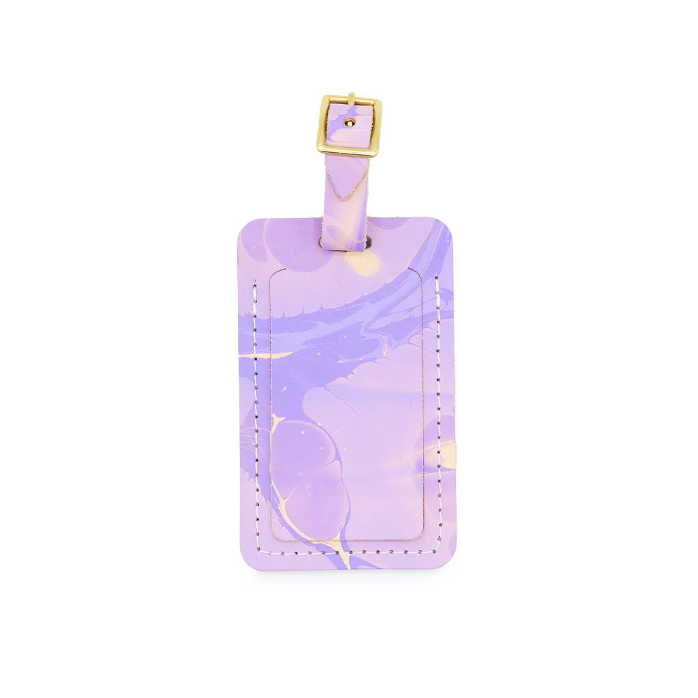 MarbleChromatic Luggage Tag sold by Glad & Young Studio