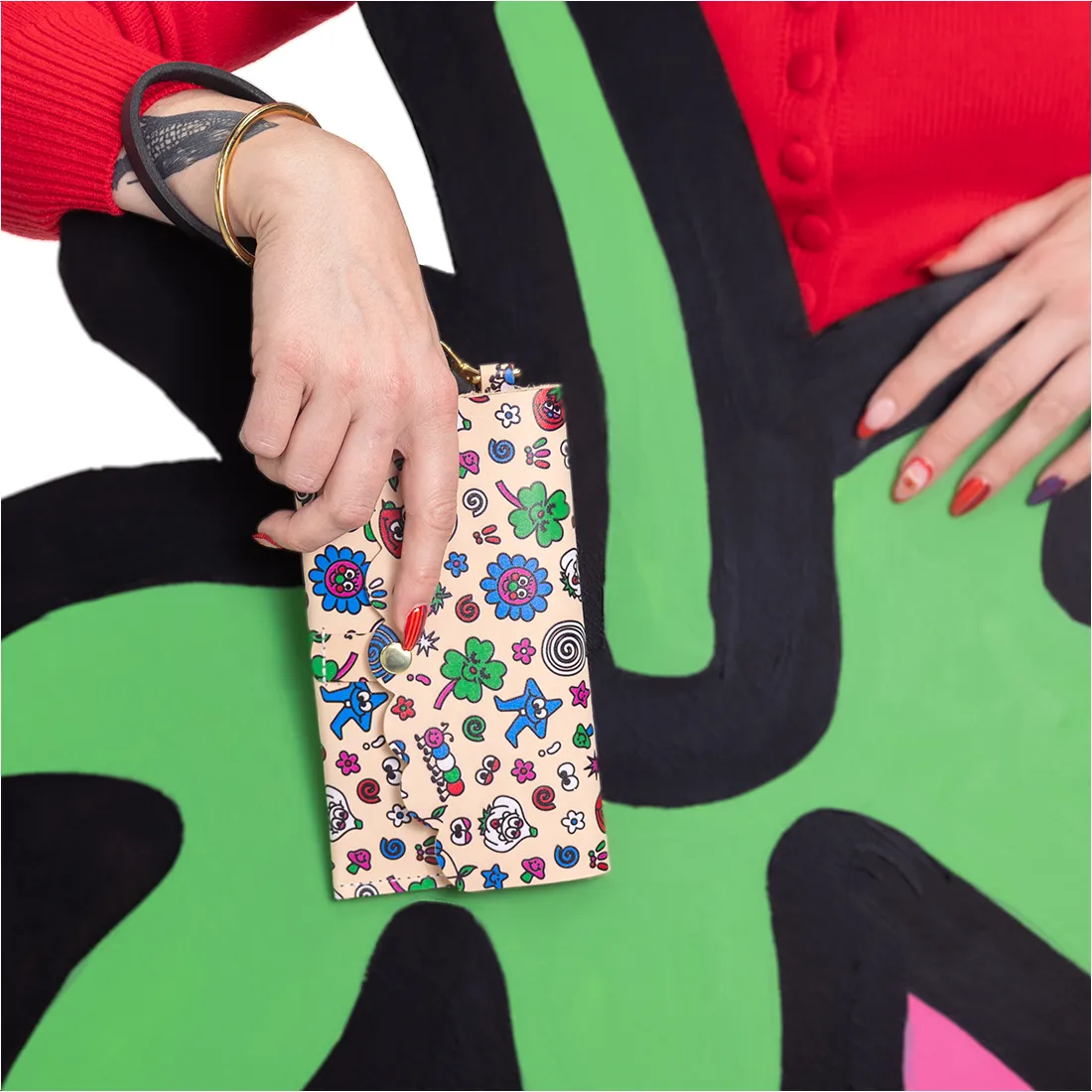 Daisy Wallet sold by Glad & Young Studio product image thumbnail 3