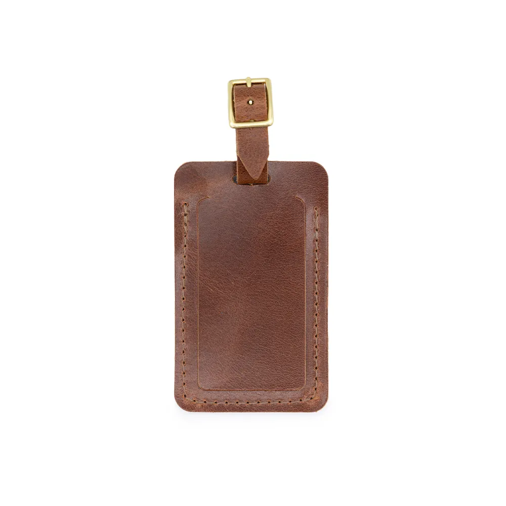 Luggage Tag Rectangle sold by Glad & Young Studio