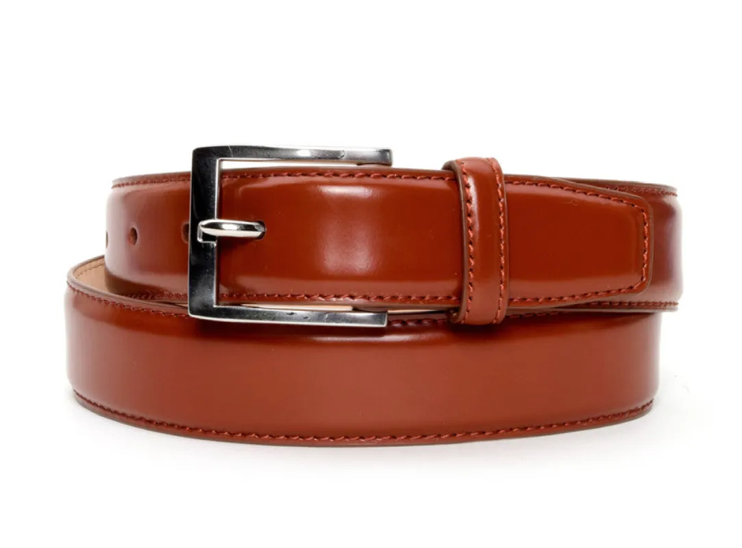Spazzolato Dress Belt sold by Warfield & Grand Footwear