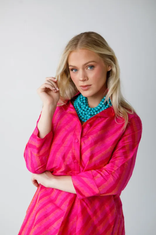 Holly Top Pink-Holiday 2024 sold by Holly Shae