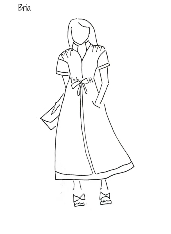 Bria Dress-Eyelet sold by Holly Shae