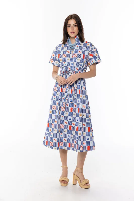 Bria Dress-Anchors & Apertifs sold by Holly Shae