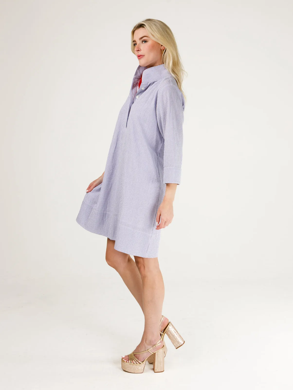 Arden Dress- Seersucker sold by Holly Shae product image thumbnail 3