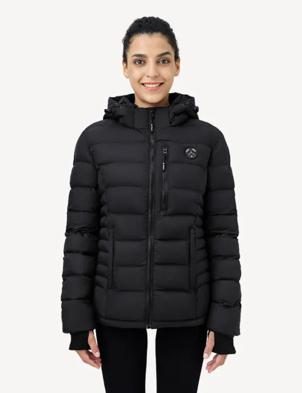 Women's Heated Puffer Jacket With Hand Heating sold by iHood