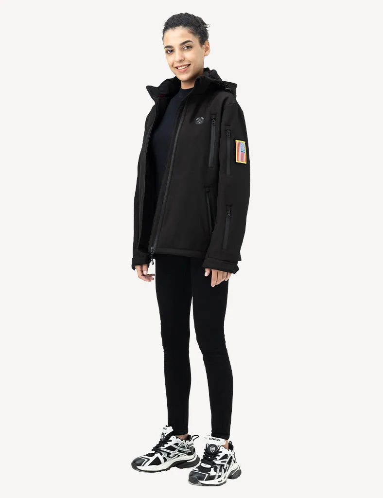 Women's Heated Jacket with QC3.0 Battery sold by iHood product image thumbnail 4