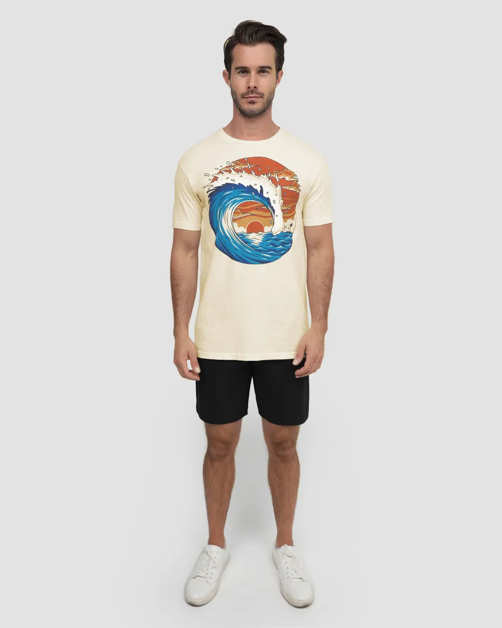 Sunset Barrel Vintage Tee sold by INTO THE AM product image thumbnail 4