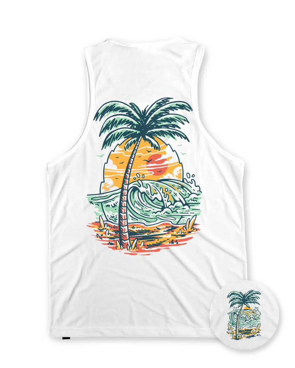 Pineapple Paradise Tank sold by INTO THE AM