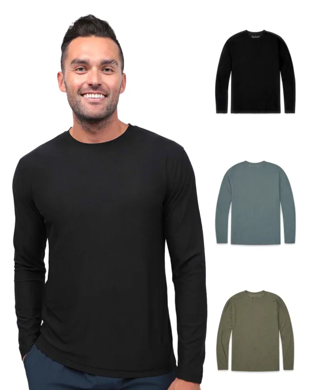 Long Sleeve Active Tee 3-Pack - Non-Branded sold by INTO THE AM