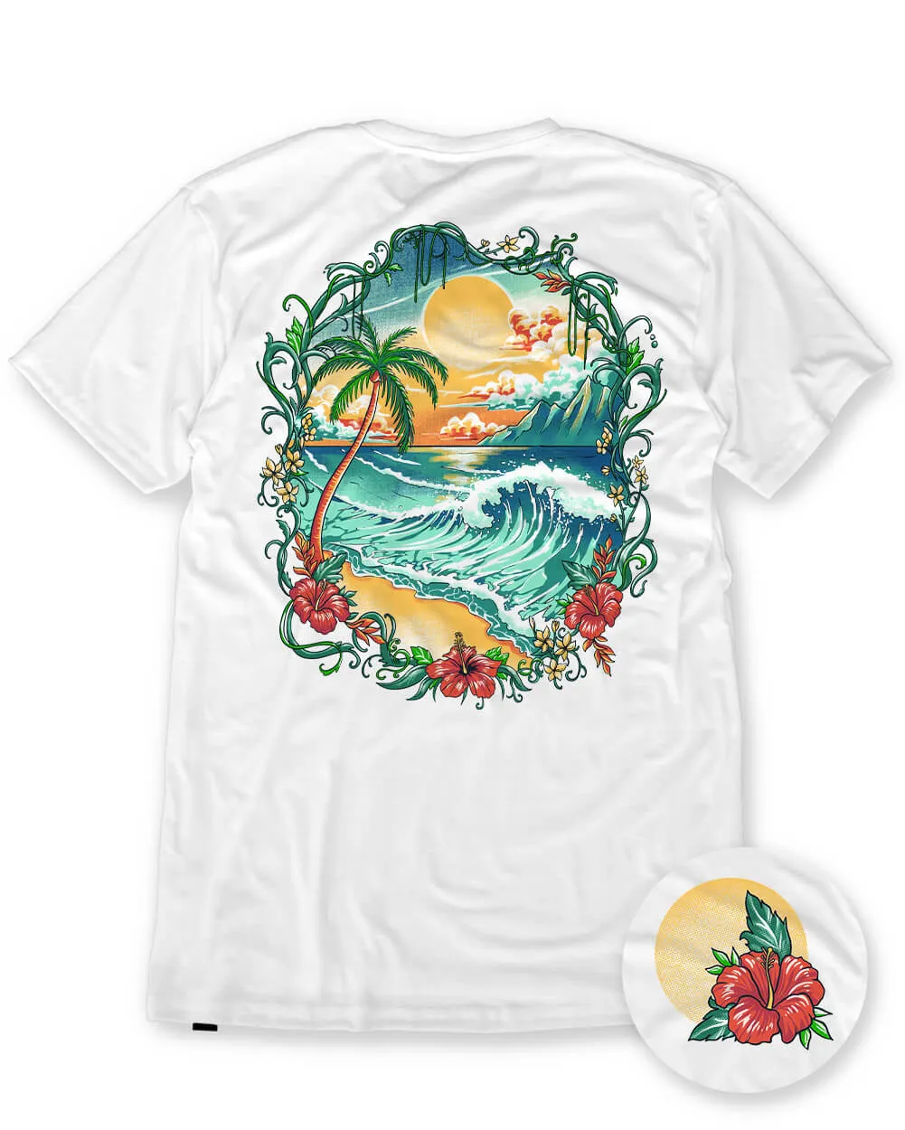 Island Bloom Tee sold by INTO THE AM