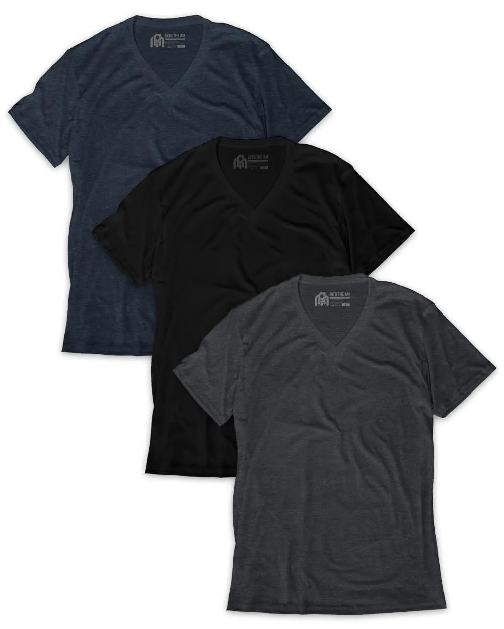 Custom 3 Pack V-Neck Tee - Non-Branded sold by INTO THE AM