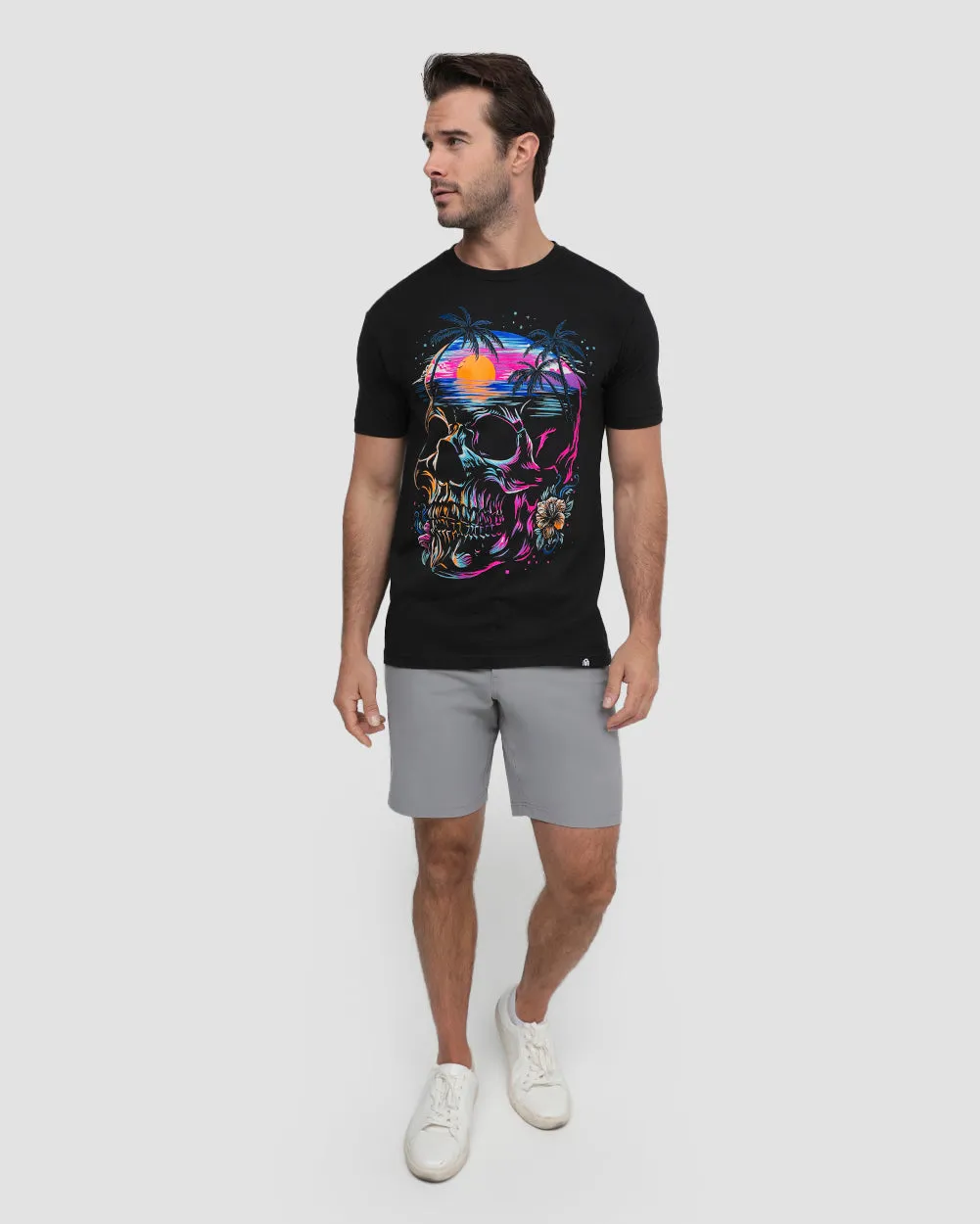 Island Skull Tee sold by INTO THE AM product image thumbnail 5