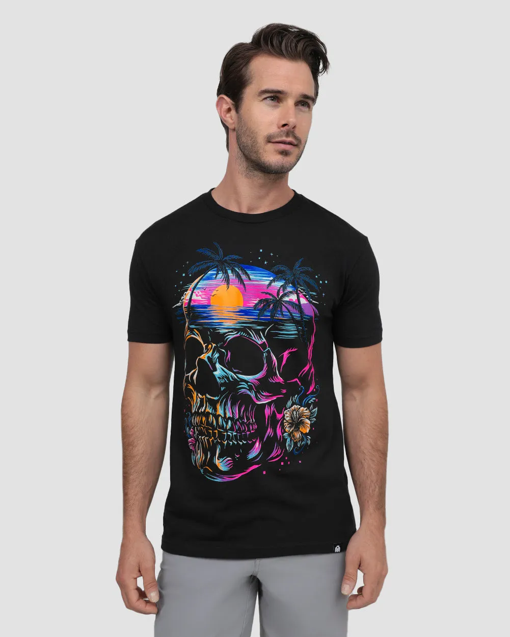 Island Skull Tee sold by INTO THE AM product image thumbnail 3