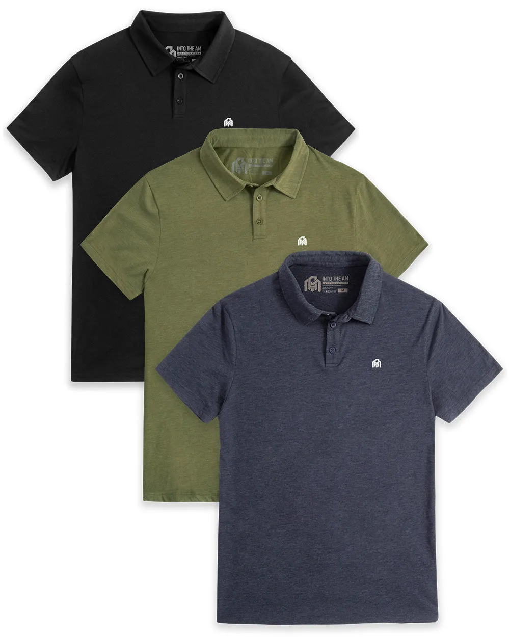 Pack of the Week - 3 Pack Polo - Branded sold by INTO THE AM