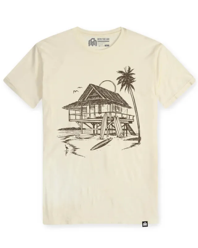 Beach Bungalow II Vintage Tee sold by INTO THE AM
