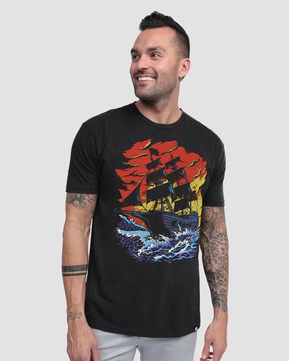 Sunset Raiders Vintage Tee sold by INTO THE AM product image thumbnail 2