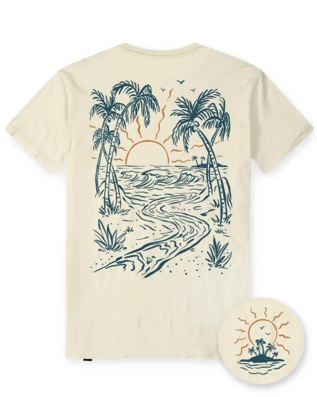 Coastal Blend Vintage Tee sold by INTO THE AM
