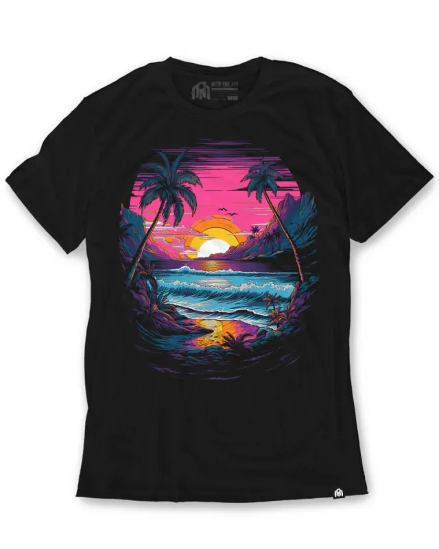 Neon Shores Tee sold by INTO THE AM