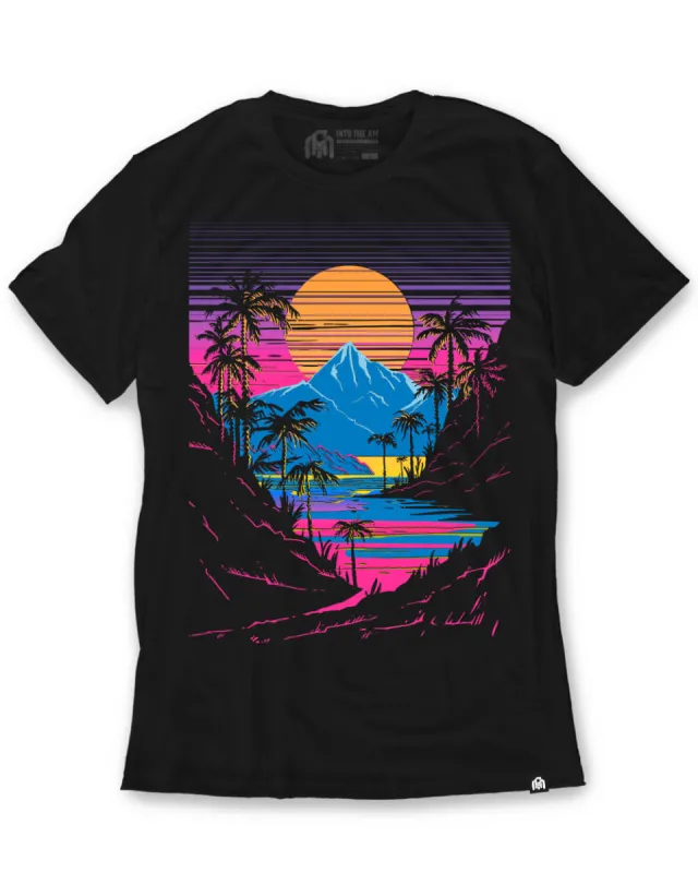 Sherbet Shores Tee made by INTO THE AM