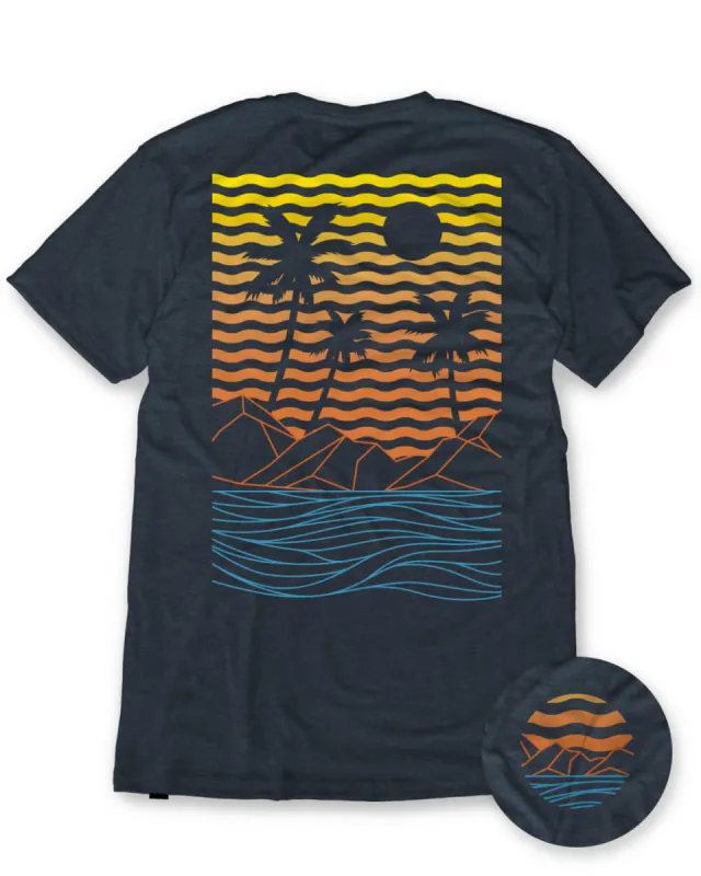 Twilight Tropics Tee sold by INTO THE AM