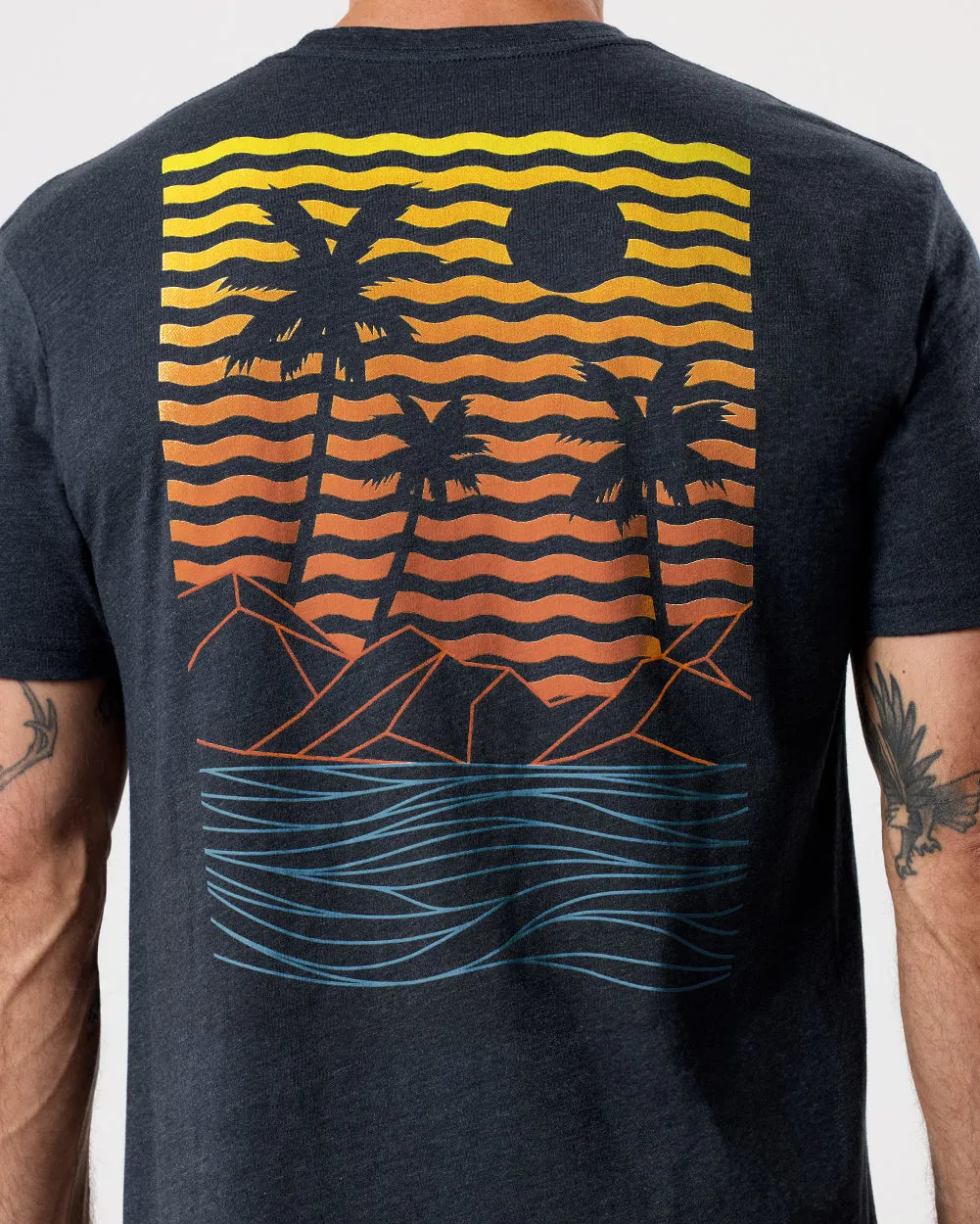 Twilight Tropics Tee sold by INTO THE AM product image thumbnail 5