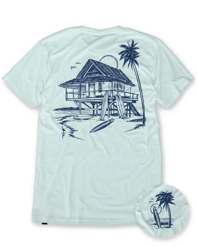 Beach Bungalow Tee sold by INTO THE AM