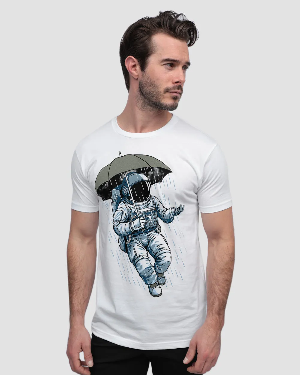 Galactic Rain Tee sold by INTO THE AM product image thumbnail 2