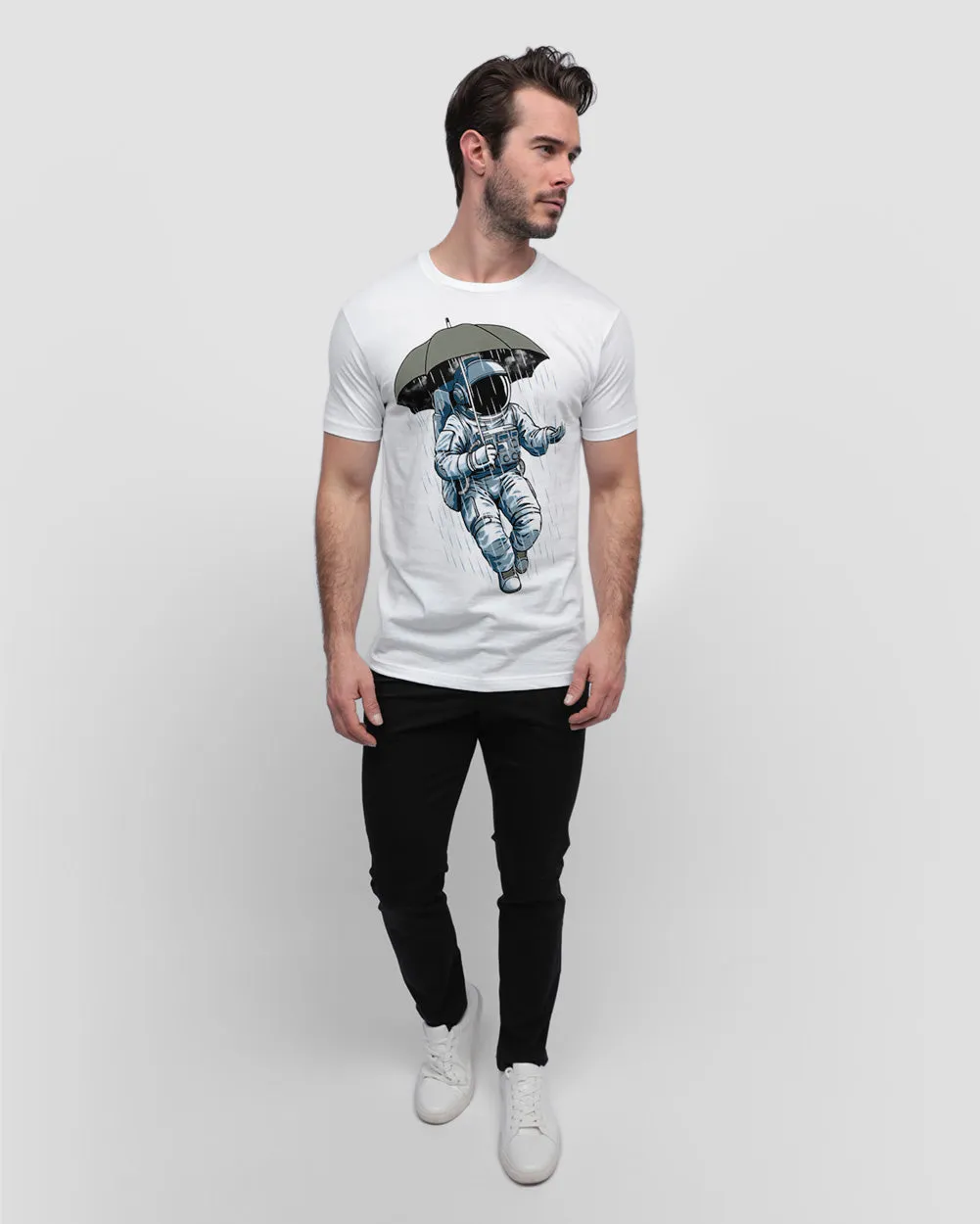 Galactic Rain Tee sold by INTO THE AM product image thumbnail 3