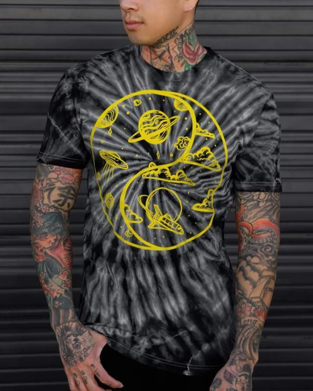 Yin Yang Tie-Dye Tee sold by INTO THE AM