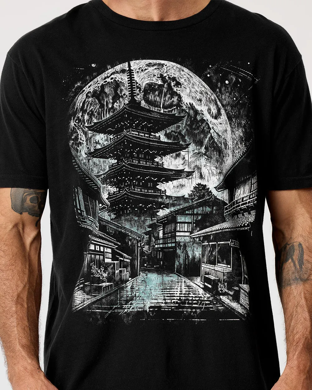 Lunar Nightfall Vintage Tee sold by INTO THE AM product image thumbnail 4