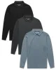 Custom 3 Pack Long Sleeve Polo sold by INTO THE AM