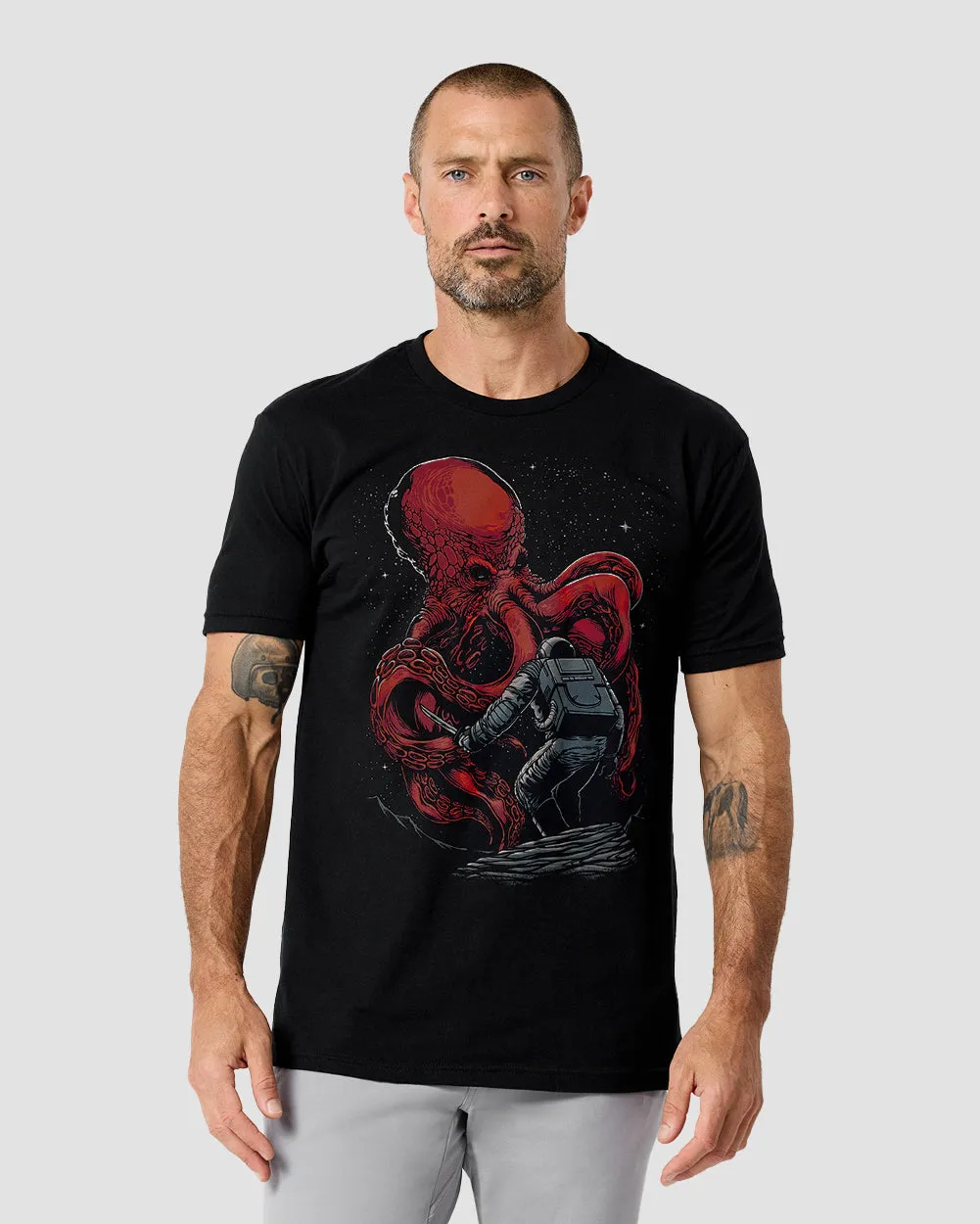 Space Battle Tee sold by INTO THE AM product image thumbnail 2