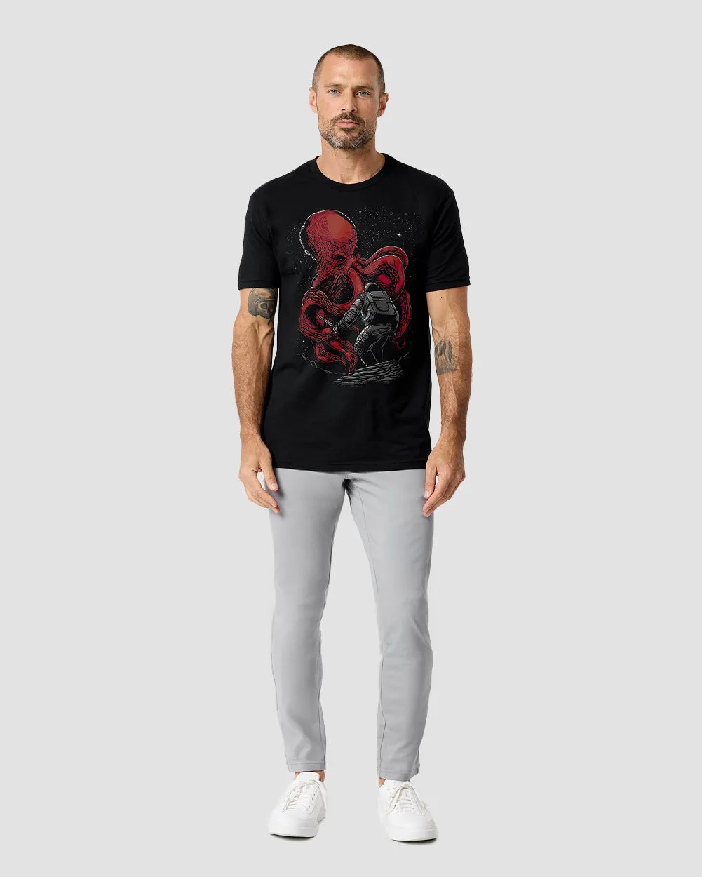 Space Battle Tee sold by INTO THE AM product image thumbnail 3