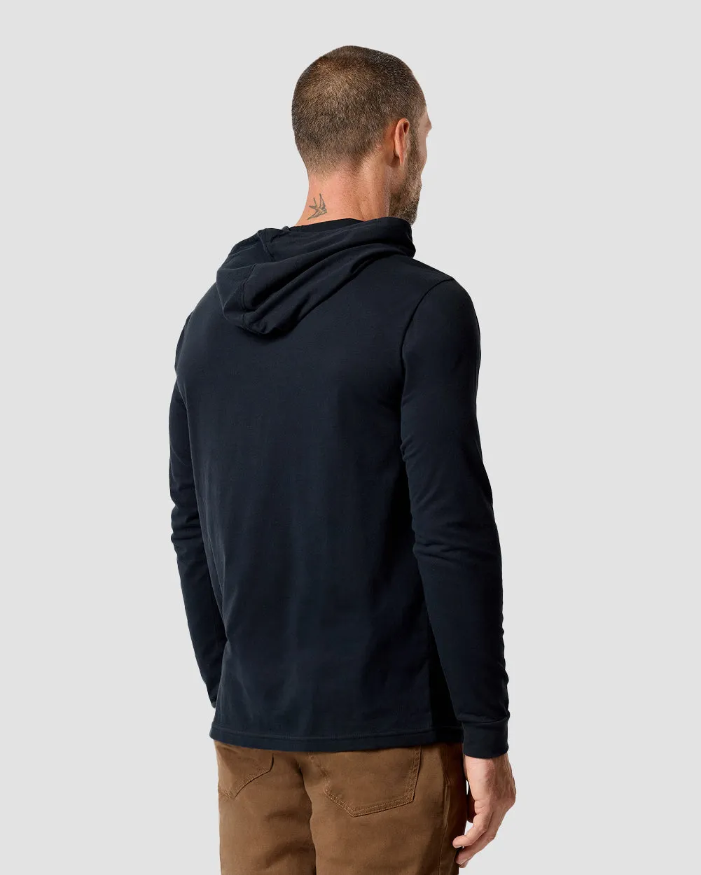Long Sleeve Hooded Tee sold by INTO THE AM product image thumbnail 4