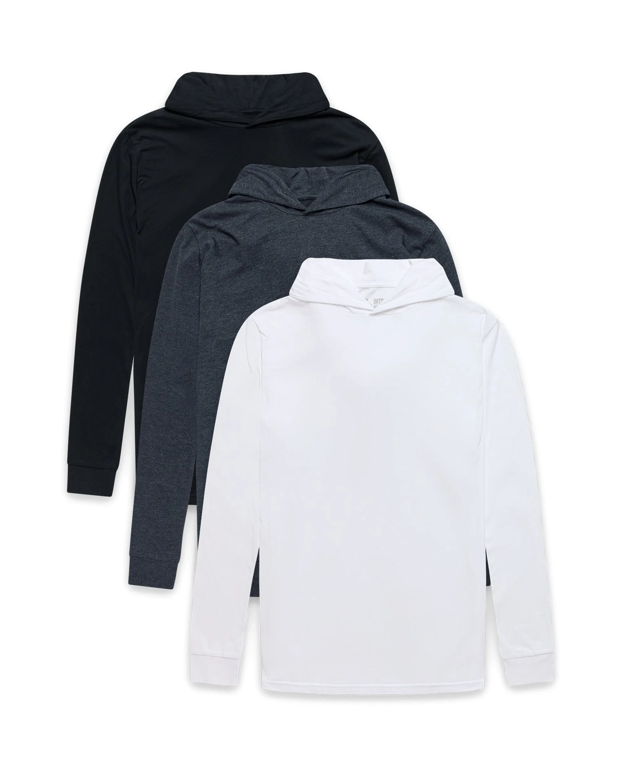 Custom 3 Pack Long Sleeve Hooded Tee sold by INTO THE AM