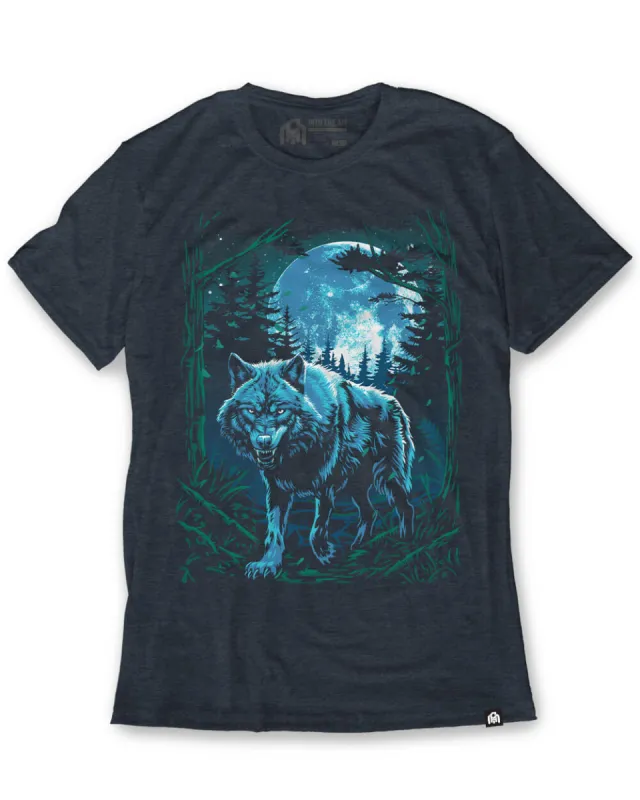 Night Prowl Glow-in-the-Dark Tee sold by INTO THE AM