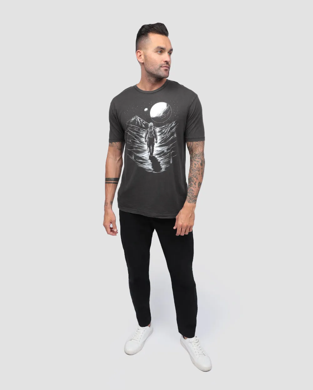 Cosmic Wanderer Vintage Tee sold by INTO THE AM product image thumbnail 3