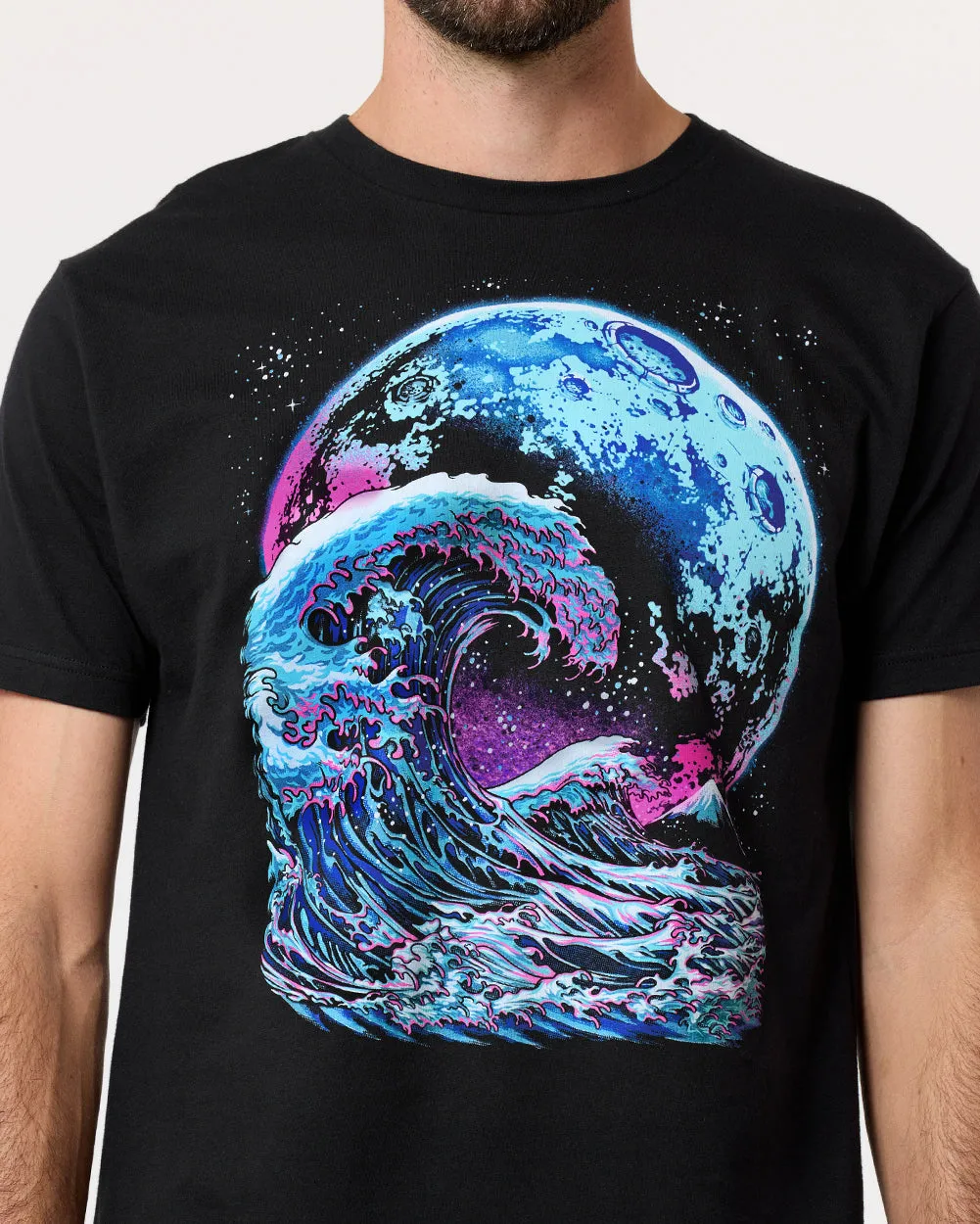 Tidal Surge Glow-in-the-Dark Tee sold by INTO THE AM product image thumbnail 4