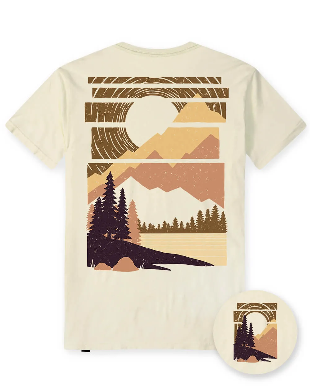 Sunset Pines Vintage Tee sold by INTO THE AM