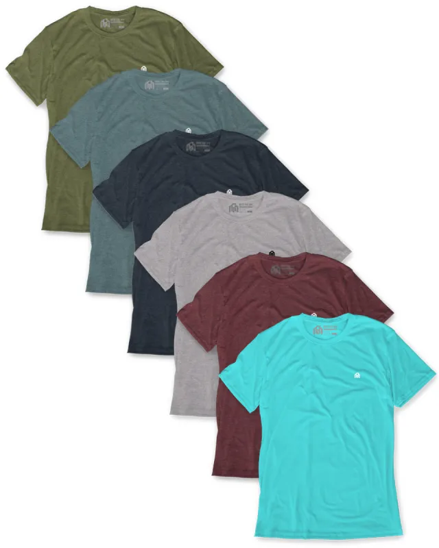 Pack of the Week - 6 Pack Basic Tee - Branded sold by INTO THE AM